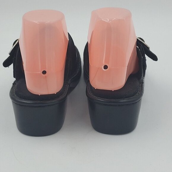 Naturalizer Splurge 615F37 Black Leather Casual Mule Comfort Shoe Size 6.5M - Picture 4 of 11